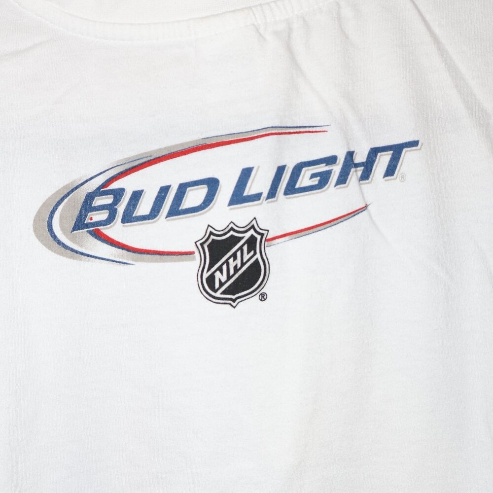 💛 2 for $15 💛 Chicago Blackhawks NHL Logo T-Shirt – White Hockey Tee (Men’s M) - Picture 6 of 8
